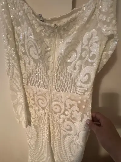 Vestido de Novia  blanco Fashion Nova - miniatura 6