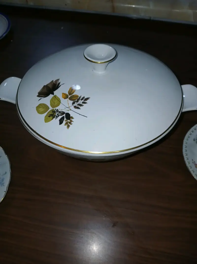 Juego de Vajilla de Porcelana y Tazas Decorativas - 6