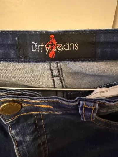 Jeans Dirty de mujer con cierre en tobillo - miniatura 2