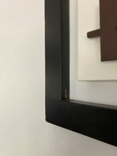 Cuadro de metal y madera comprado en mexico - miniatura 3