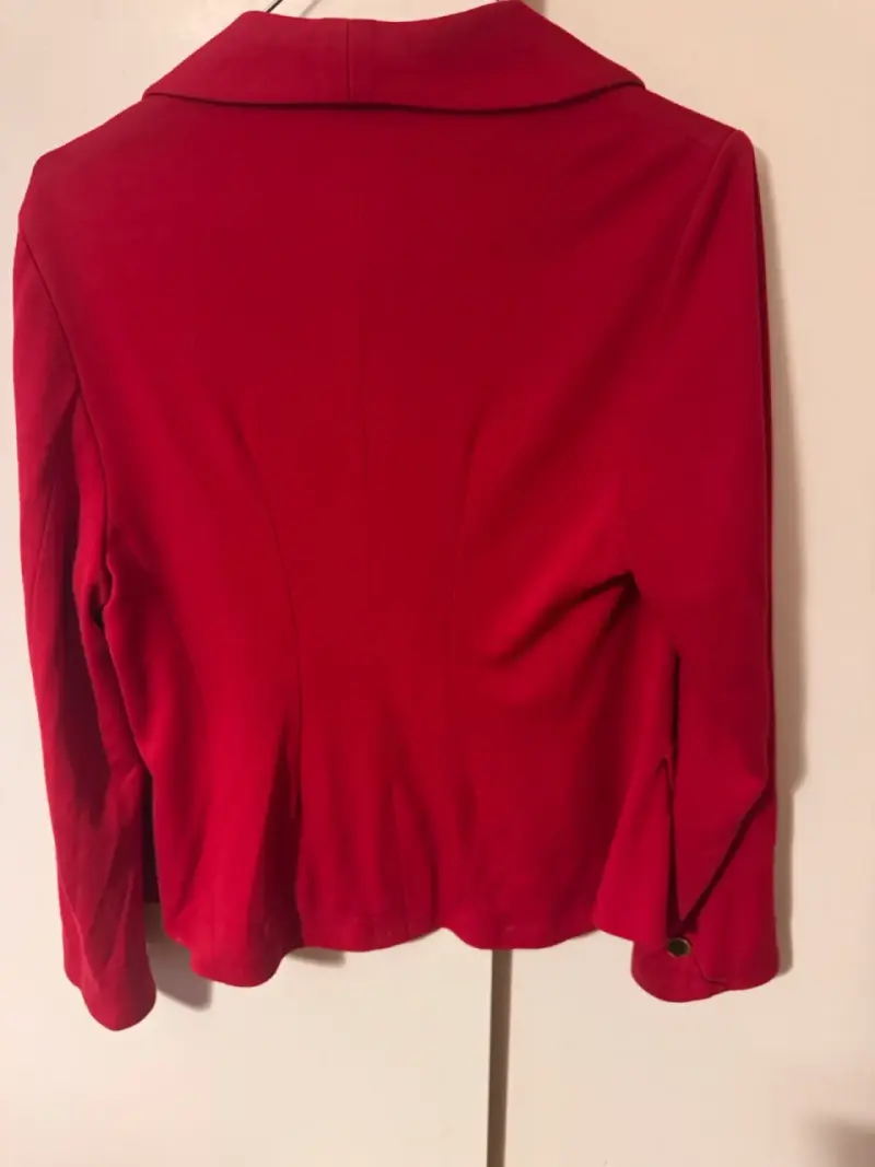 Blazer rojo elegante Marc and Co para mujer - 2