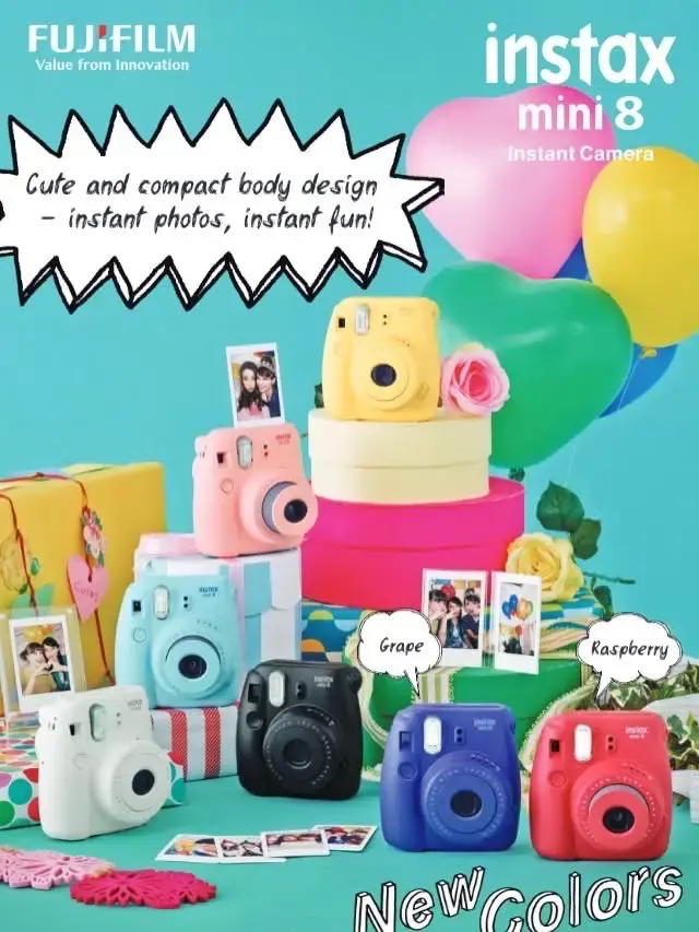 Instax Mini 8 negra - 2