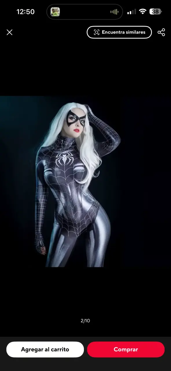Disfraz de spider mujer - 3