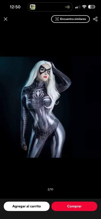 Disfraz de spider mujer - miniatura 3