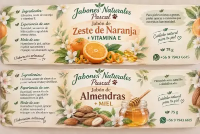 Jabones Naturales Pascal Almendra y Miel - miniatura 2