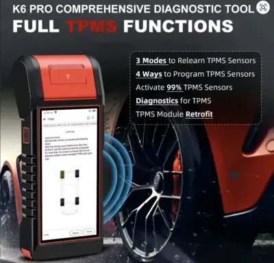 Herramienta de Diagnóstico Automotriz K6 Pro - miniatura 4