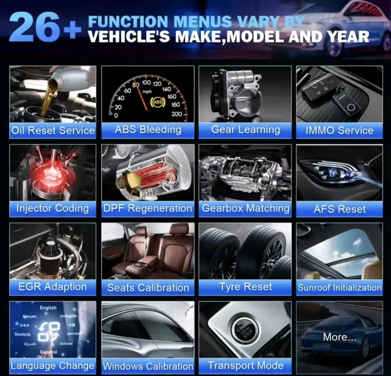 Herramienta de Diagnóstico Automotriz K6 Pro - 6