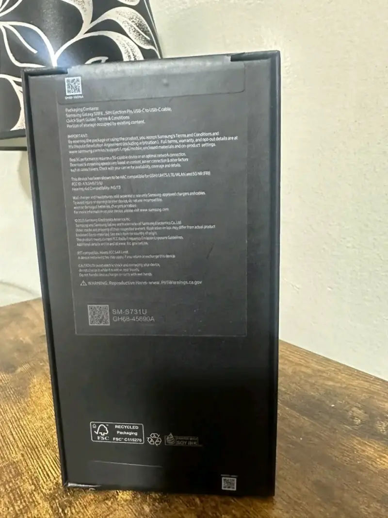Samsung Galaxy S25 FE 128GB Negro - 4