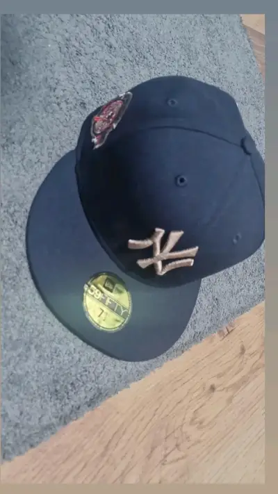 Gorra New Era 59FIFTY azul marino - miniatura 1