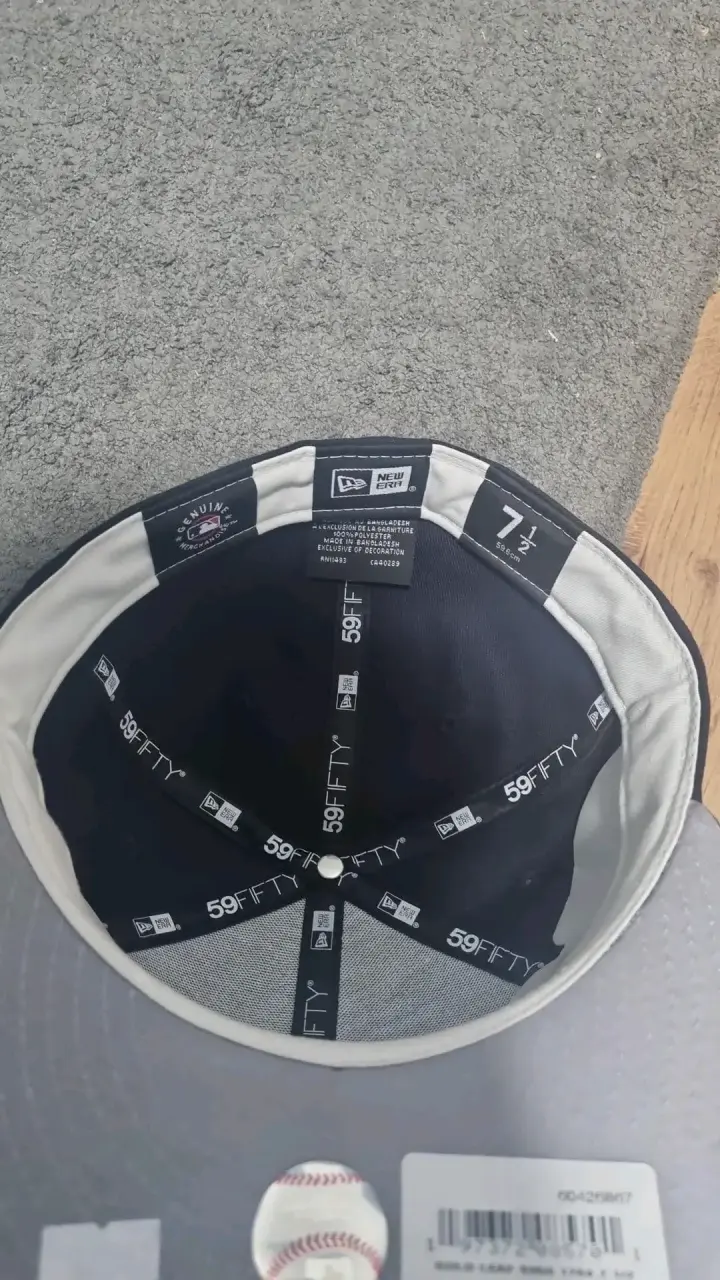 Gorra New Era 59FIFTY azul marino - 3