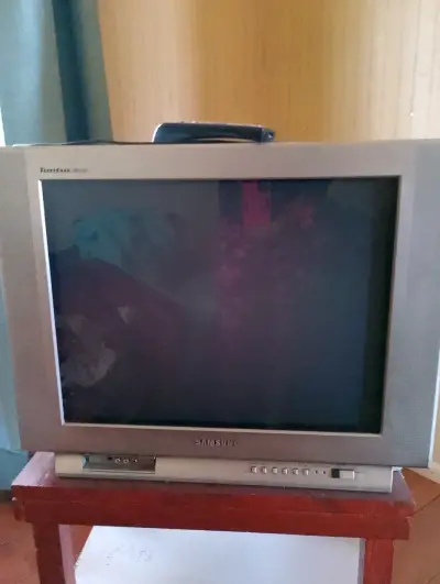 TV Antigua Samsung Tantus 25 pulgadas con control - miniatura 1