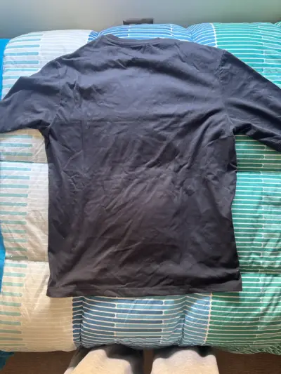 Polera negra treino boxy fit talla S - miniatura 6