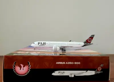 Modelo Fiji Airways Airbus A350-900 escala 1:400 - miniatura 1