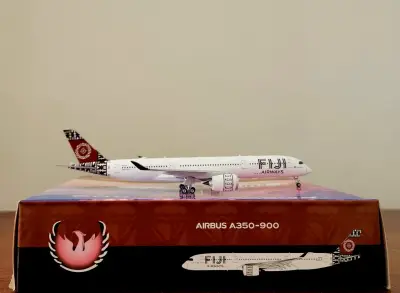 Modelo Fiji Airways Airbus A350-900 escala 1:400 - miniatura 2