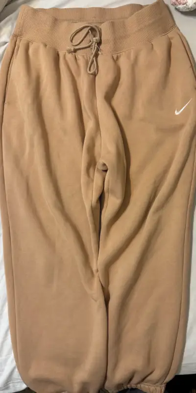 Pantalones deportivos baggy Nike beige talla L - miniatura 2