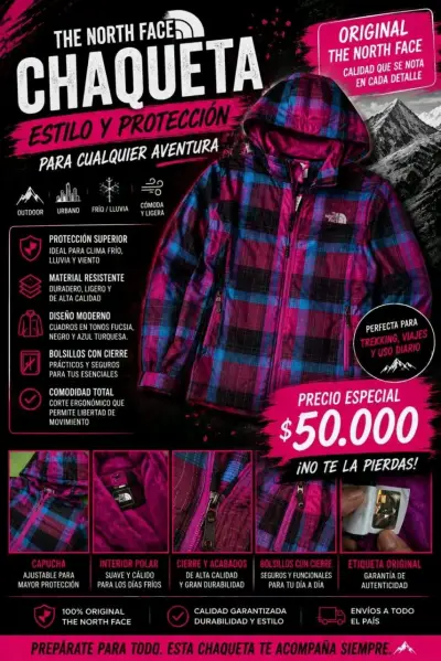 Chaqueta The North Face para clima frío - miniatura 1