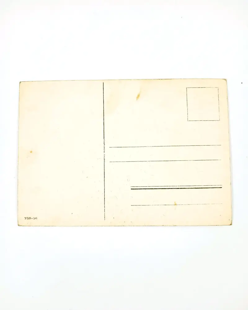 Antigua postal cómica. - 2