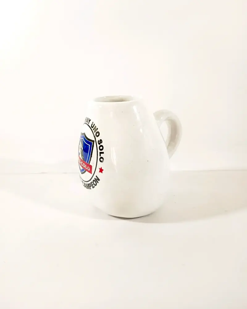 Mate de cerámica Colo-Colo. - 2