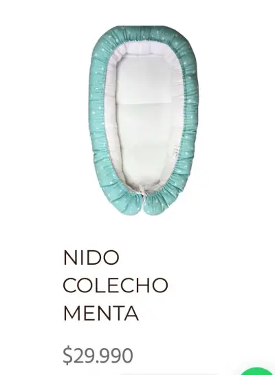 Nido de Colecho para Bebé Rosa Estrellas - miniatura 3