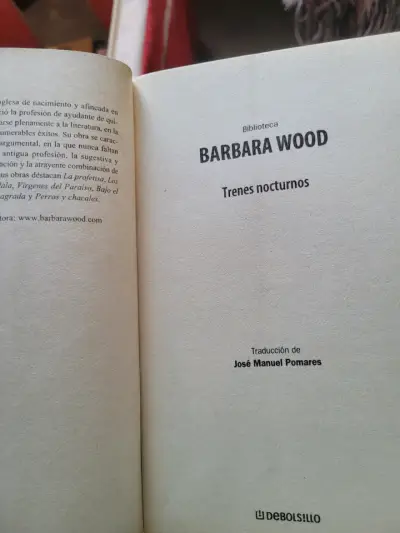 Libro 'Trenes Nocturnos' de Barbara Wood - miniatura 3