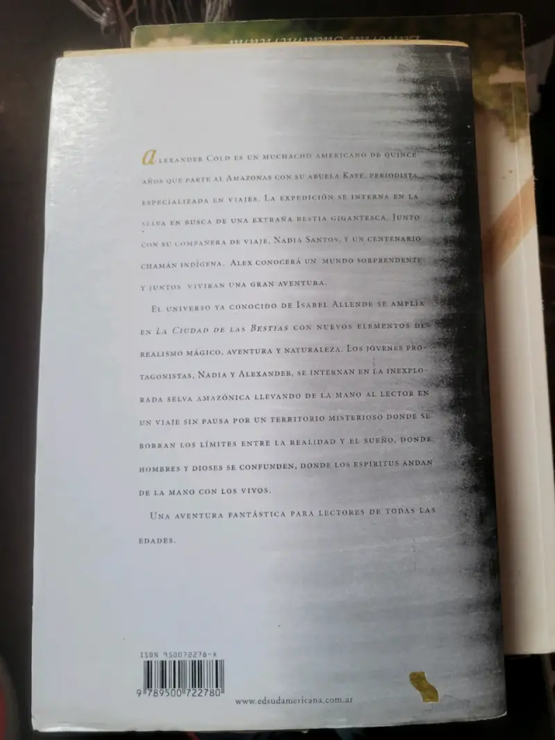 Libro 'La Ciudad de las Bestias' de Isabel Allende - 2