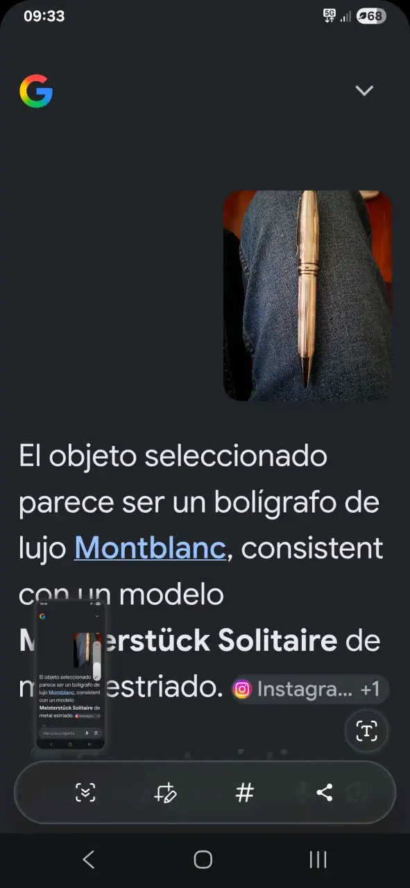 Bolígrafo de lujo Montblanc Meisterstück Solitaire