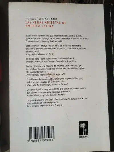 Libro 'Las Venas Abiertas de América Latina' de Eduardo Galeano - miniatura 2