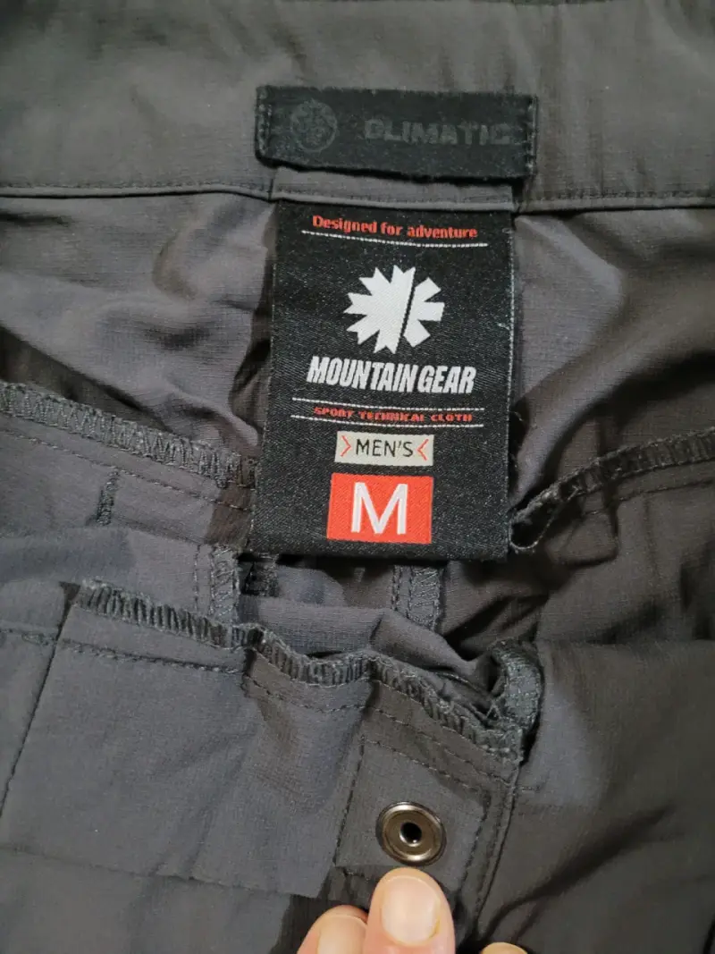 Shorts de hombre Mountain Gear Climatic grises - 2