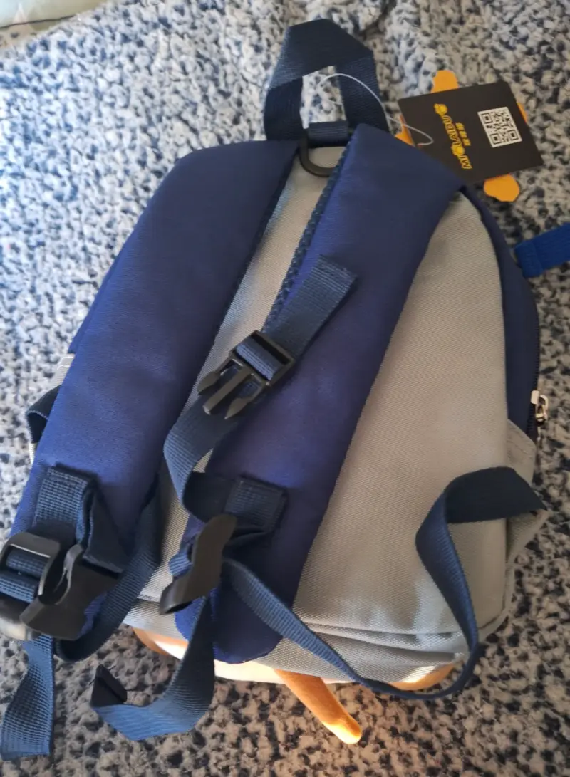 Mochila arnes infantil con peluche de vaca - 6