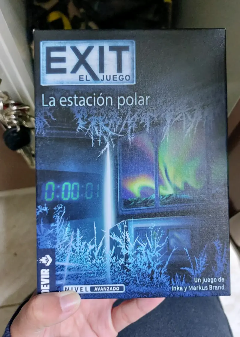 Juego de mesa Exit: La Estación Polar (intermedio) - 1