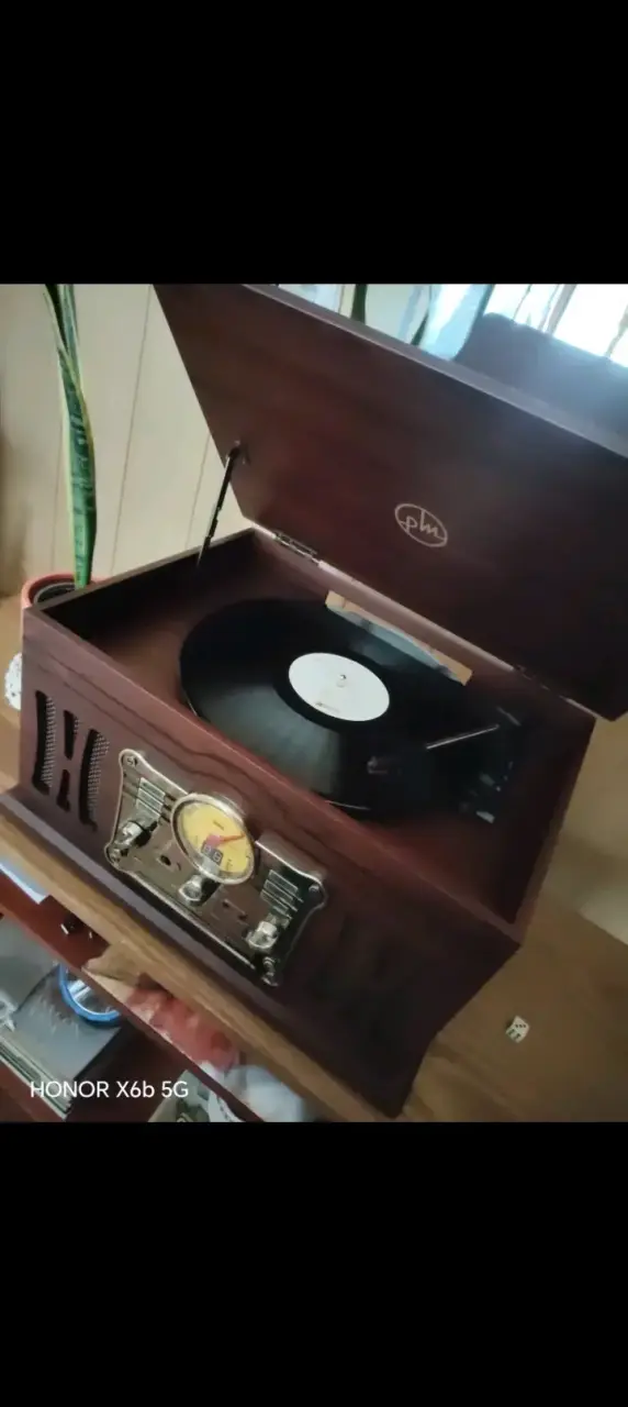 Tocadiscos Retro PM DS-619 con RadioCDcassette etc - 1