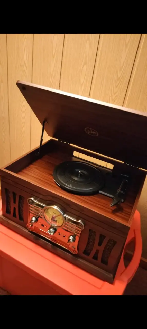 Tocadiscos Retro PM DS-619 con RadioCDcassette etc - 2