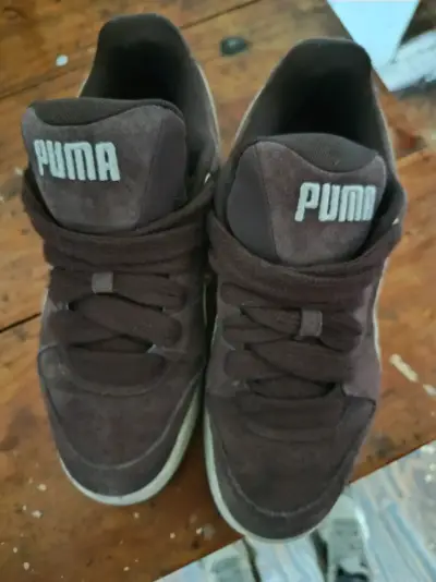 Zapatillas deportivas Puma marrón para hombre - miniatura 1