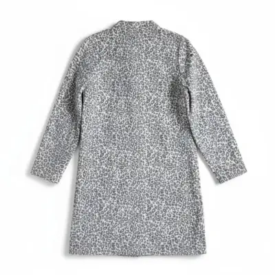 Vestido camisero animal print Urb Talla Medium - miniatura 2