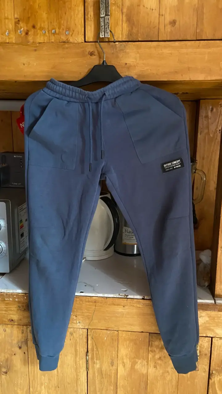 Jeans de mezclilla azul para mujer - 3