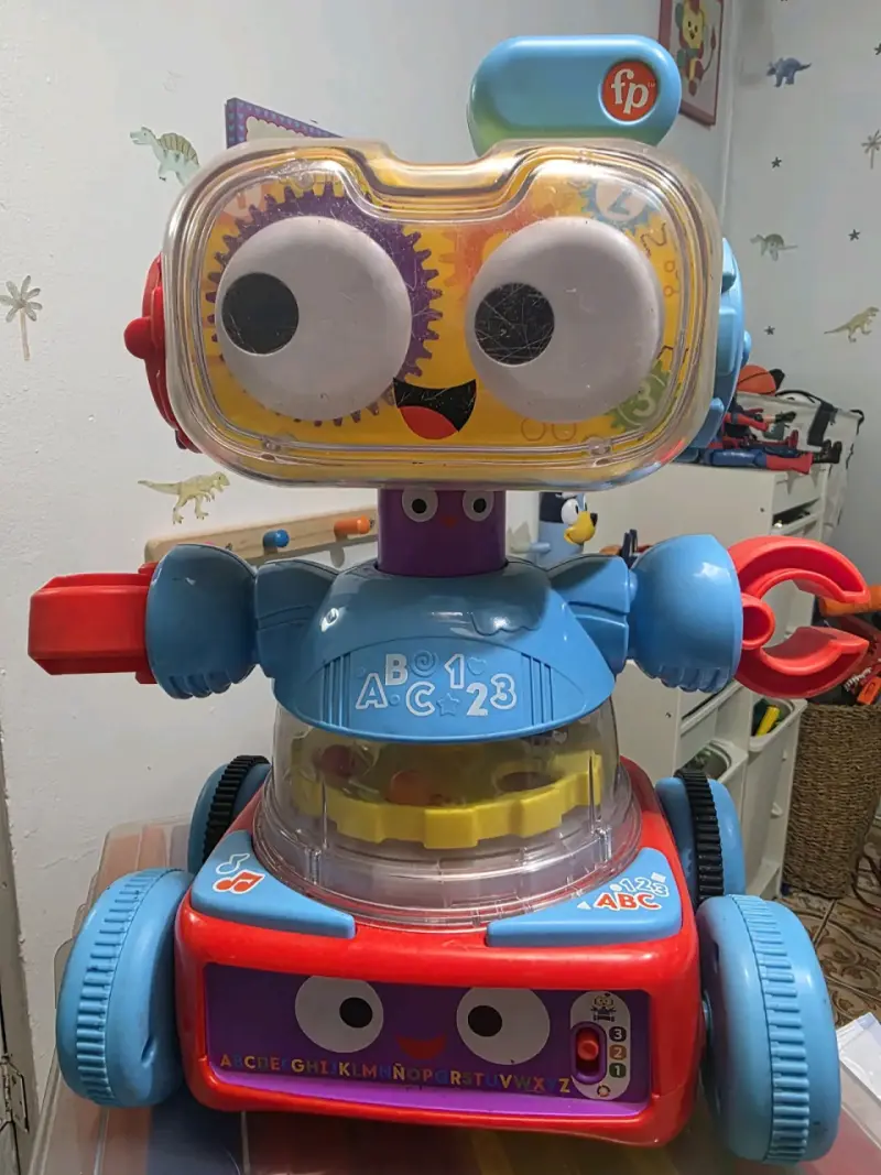 Robot educativo Fisher-Price con luces y sonidos - 2