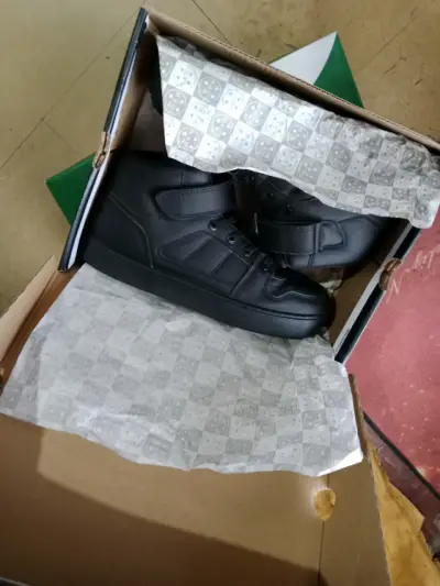 Zapatillas negras de cuero Maui and Sons - miniatura 3