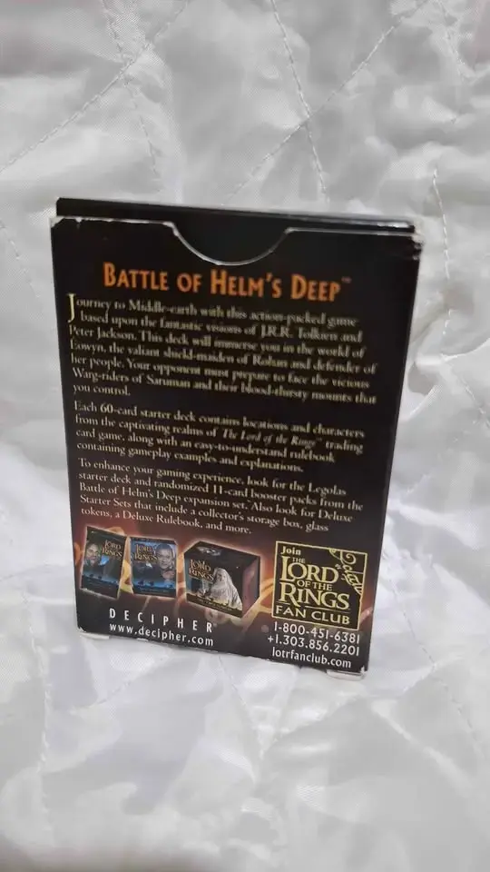 Juego de Cartas The Lord of the Rings: Battle of Helm's Deep - 3