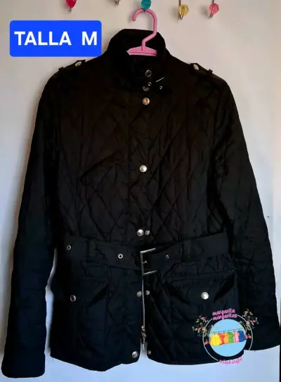 Chaqueta acolchada dorada con capucha talla XL - miniatura 5