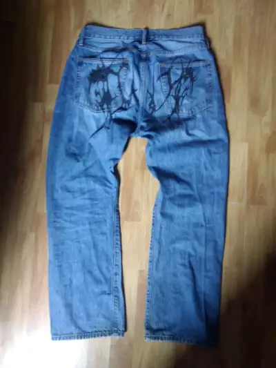 🔥 Jeans GAP Relaxed 30x30 - Diseño Custom Único - miniatura 1