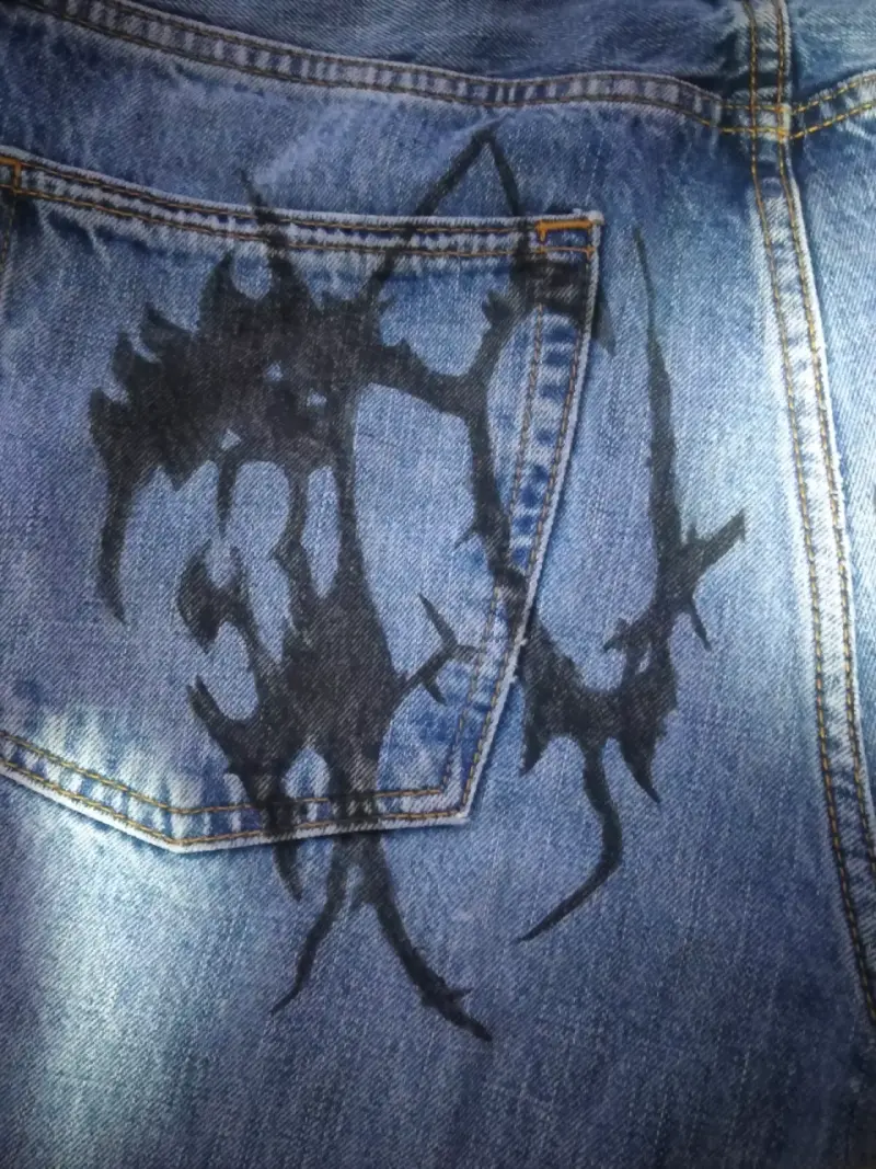 🔥 Jeans GAP Relaxed 30x30 - Diseño Custom Único - 3