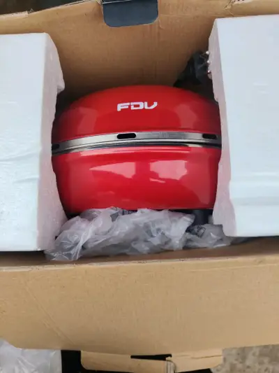 Horno Eléctrico para Pizza FDV Nápoles Rojo - miniatura 2