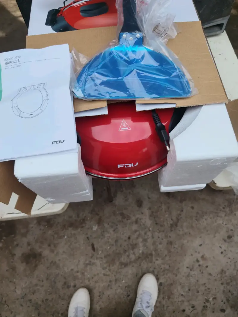 Horno Eléctrico para Pizza FDV Nápoles Rojo - 3
