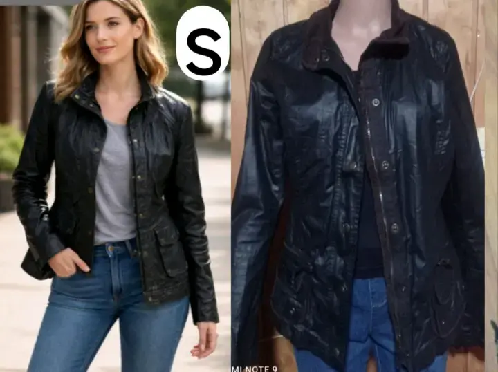 Chaqueta negra de mujer talla S