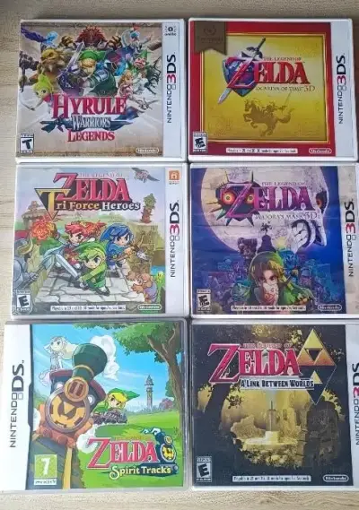 Nintendo 3DS Consola  + juegos de Zelda - miniatura 4