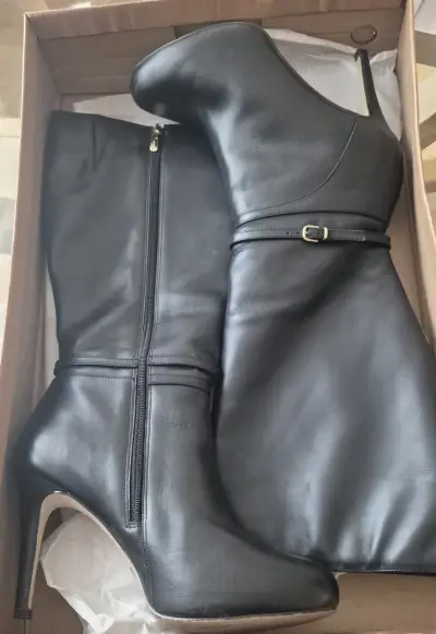Botas de cuero Gacel tacón alto - miniatura 1