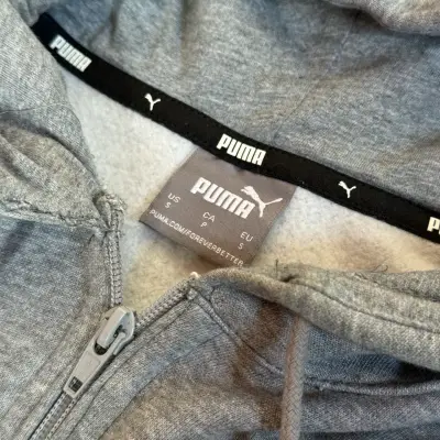 Polerón con capucha gris Puma Talla S - miniatura 2