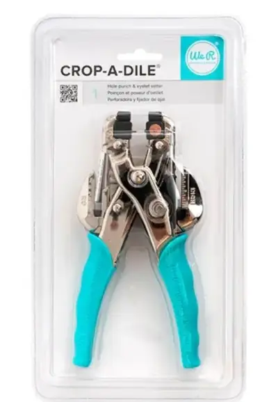 Kit Crop a Dile Perforadora + ojales + elásticos - miniatura 1