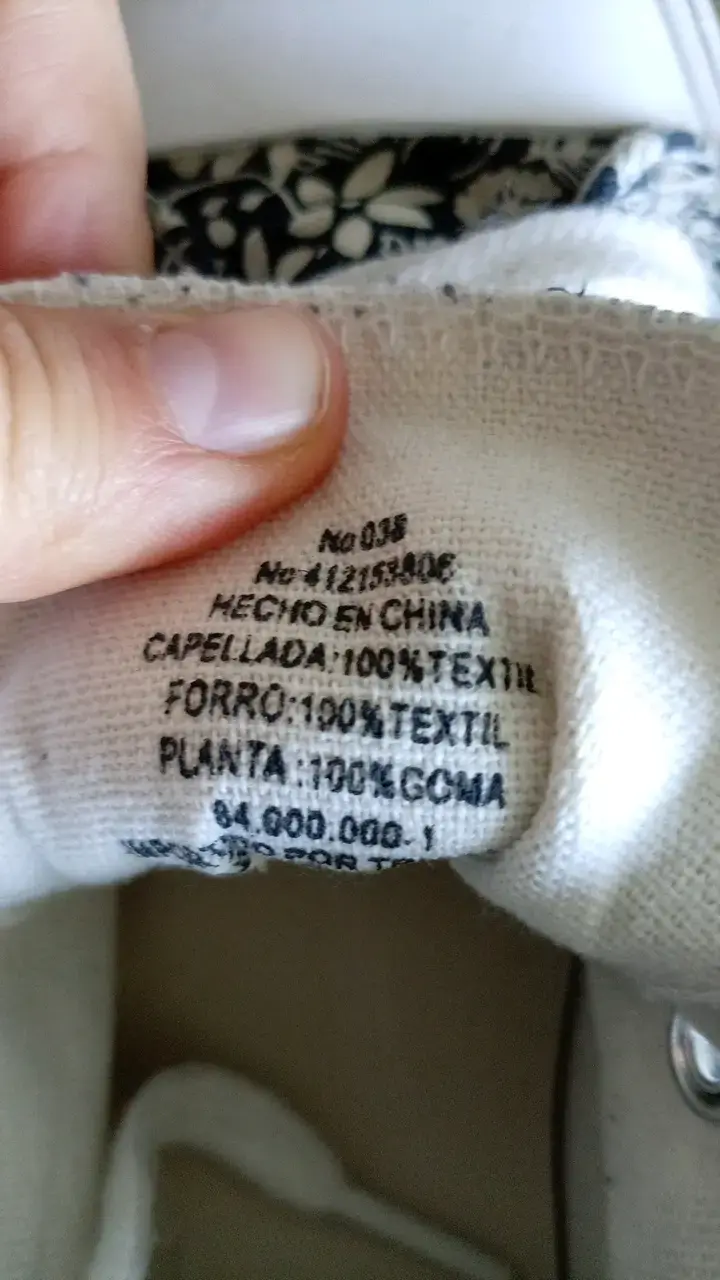 Zapatillas de lona con diseño floral - 3