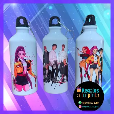 Botellas deportivas personalizadas con diseños de equipos y personajes - miniatura 2